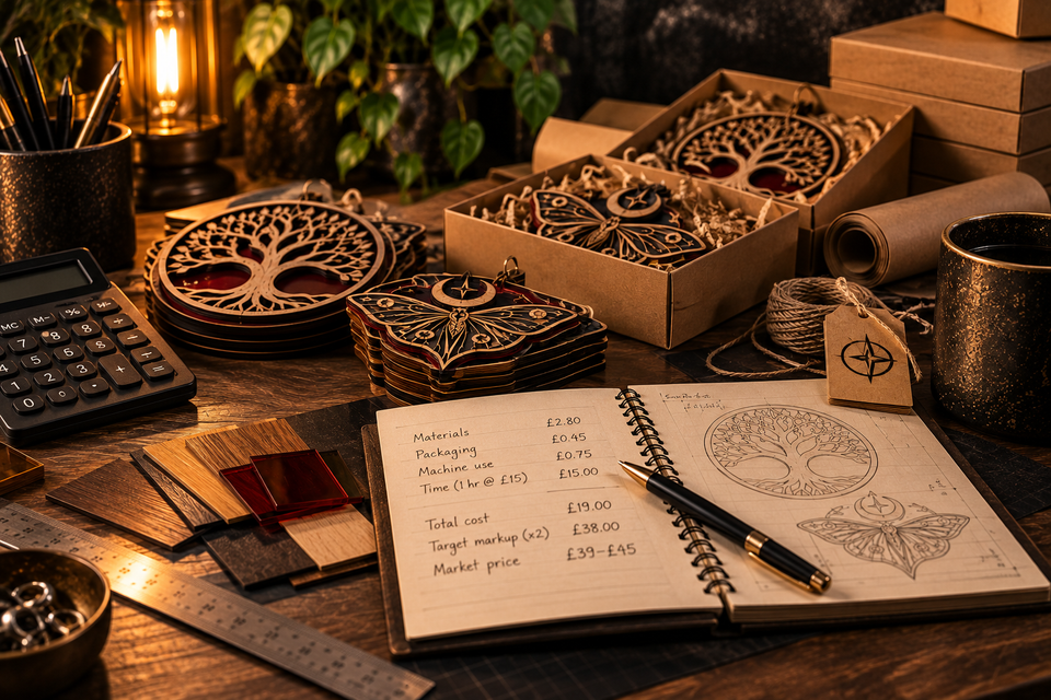 Pricing Handmade Work for a Market Without Guessing