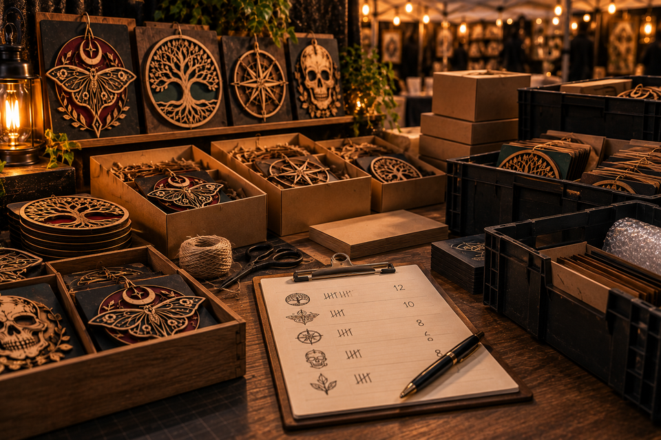 How Much Stock Should You Take to a Craft Market?