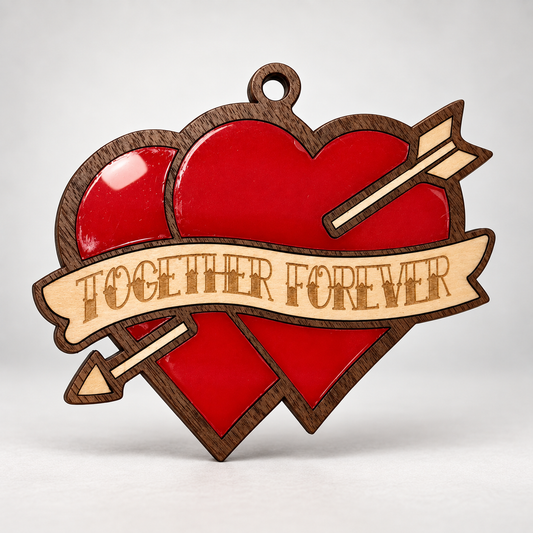 Together Forever - Tattoo Wall Charm