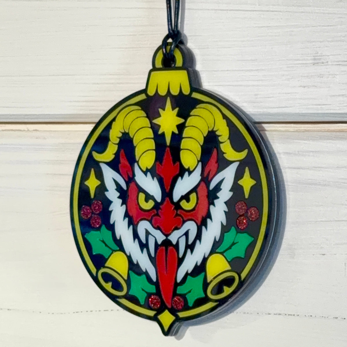 Merry Hexmas Krampus Ornament