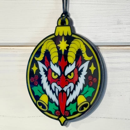 Merry Hexmas Krampus Ornament
