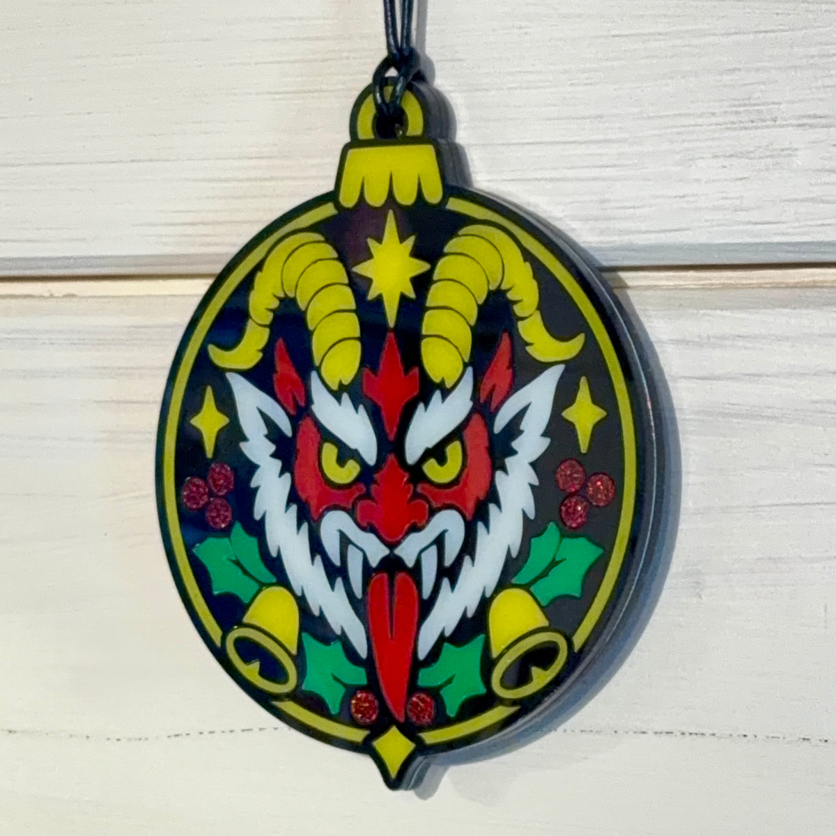 Merry Hexmas Krampus Ornament