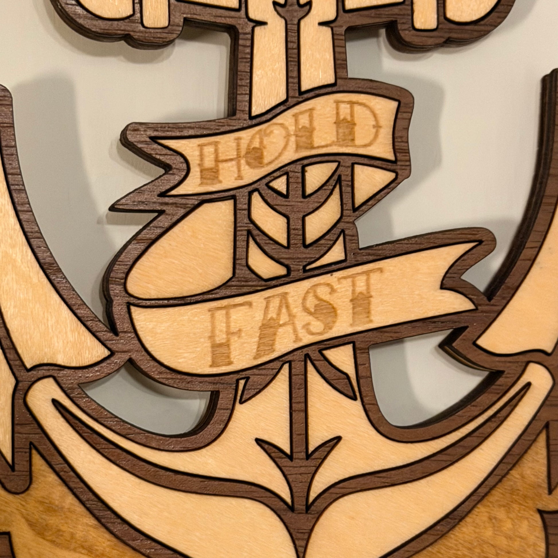 The Anchor of Resolve – “Hold Fast” Hanging Charm — product photo 5