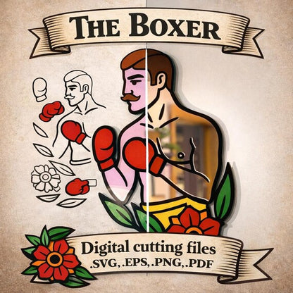 The Boxer laser cutting digital file