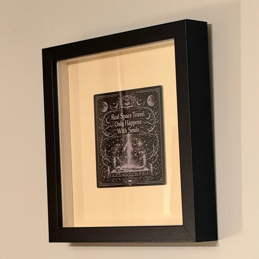 Real Space Travel — Framed Esoteric Art