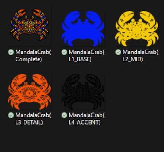 Mandala Seahorse laser file