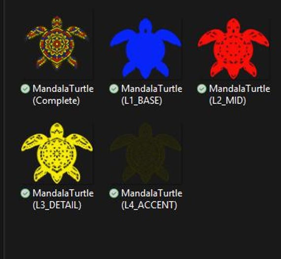 Mandala Octopus laser file