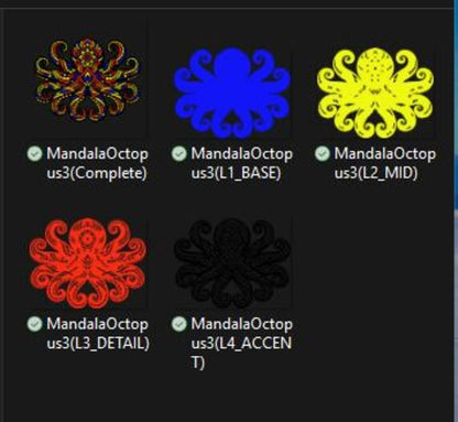 Mandala Turtle laser file